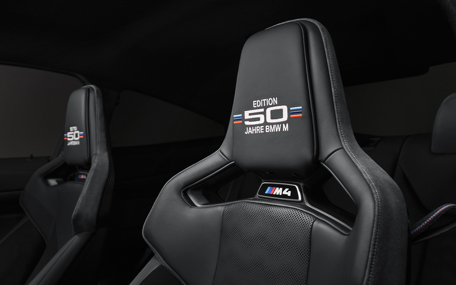 BMW M4 Competition G82 Edition 50 años, asiento BMW M